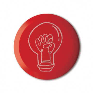 Gift Box: 4 button badges (Thom Mix)