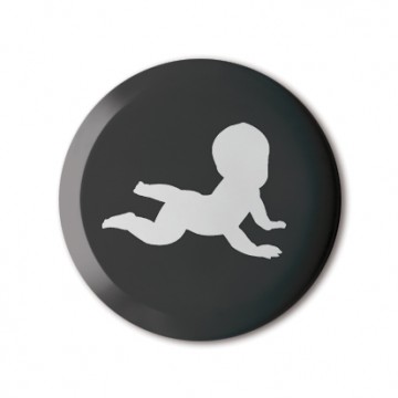 Gift Box: 4 button badges (Silhouettes)