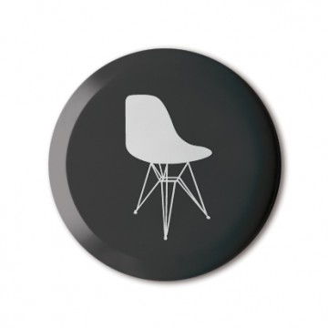 Gift Box: 4 button badges (Silhouettes)