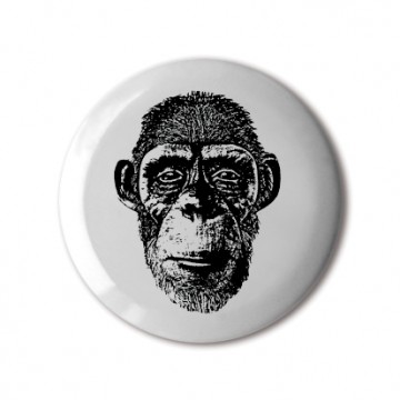 Gift Box: 4 button badges (Paint It Black)