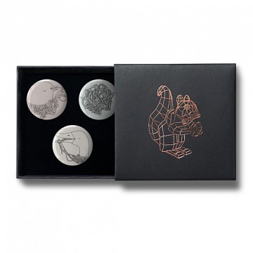 Gift Box: 3 button badges (Lovers)