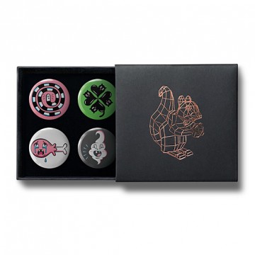 Gift Box: 4 button badges (Tamar Mix)