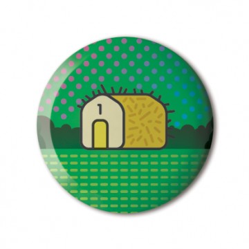 Gift Box: 3 button badges (3 Little Piggies)