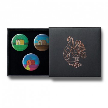 Gift Box: 3 button badges (3 Little Piggies)