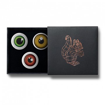 Gift Box: 3 button badges (Eyes)