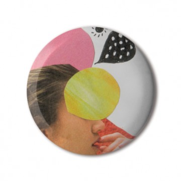 Gift Box: 3 button badges (Collages)