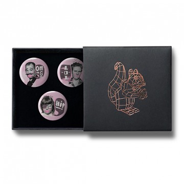 Gift Box: 3 button badges (OMG WTF)